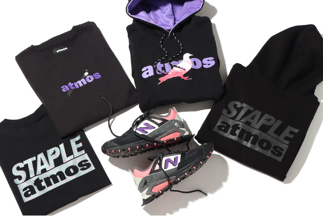 New Balance × atmos × STAPLE」トリプルコラボレーションモデルの「X ...