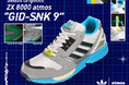 adidas Originalsとatmosが手掛ける毎年恒例の「ZX8000 G-SNK」新型を発表