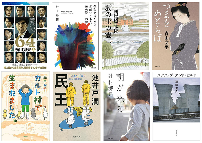 64(ロクヨン)』『色彩を持たない多崎つくると、彼の巡礼の年』など文藝