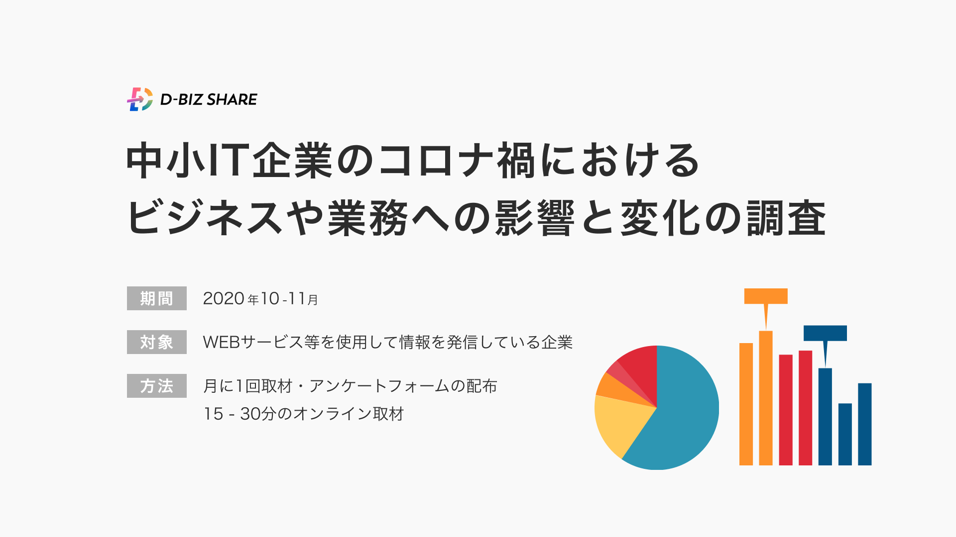 調査一次報告 中小it企業のコロナ禍におけるビジネスや業務への影響と変化の調査 株式会社 デジタルビジネスシェアリングのプレスリリース