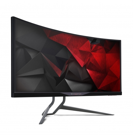 送料無料・名入れ彫刻 【美品】acer X34bmiphz ゲーミングモニター