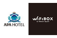 アパホテル直営店全店舗に「WiFiBOX」導入完了　「アパ直」限定キャンペーンを開始