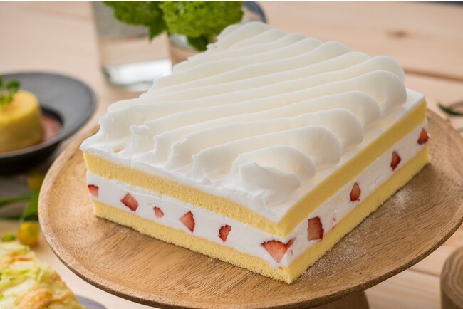 「豆乳ホイップのショートケーキ」イメージ