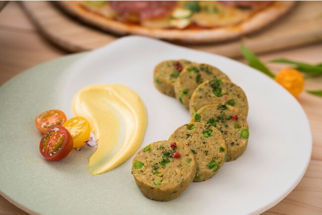 「ひよこ豆とグリーンピースのヴィーガンルラード」イメージ