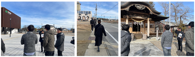 タウンストーリーツアーの様子 タウンストーリーツアーの様子