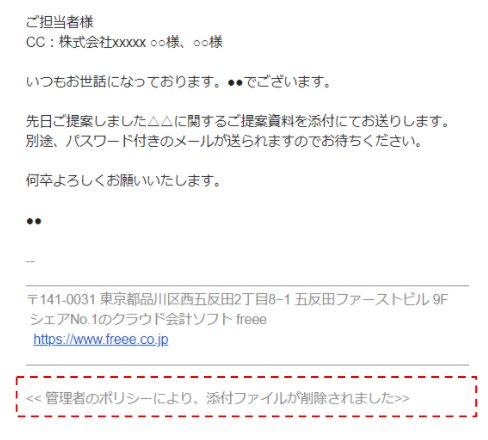 Freee メールによるパスワード付きファイルの受信を廃止 Freeeのプレスリリース