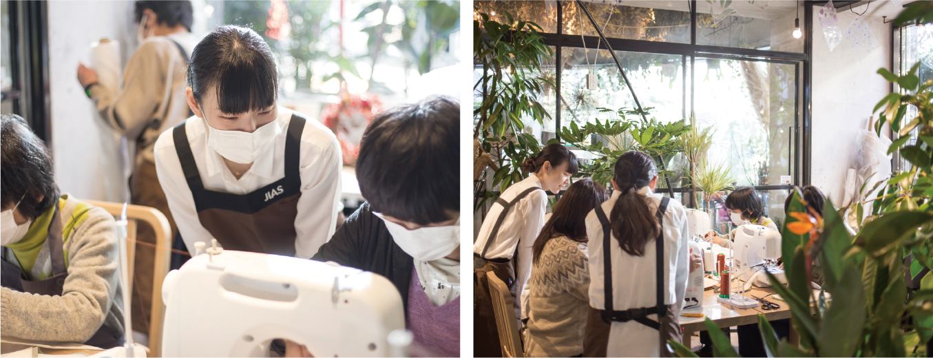障がいを抱え就労が困難な人にも 花咲く未来を ジアス ローランズの共同就労支援プロジェクト Sowing Sewing Project が21年3月15日にスタート 株式会社ジアスのプレスリリース