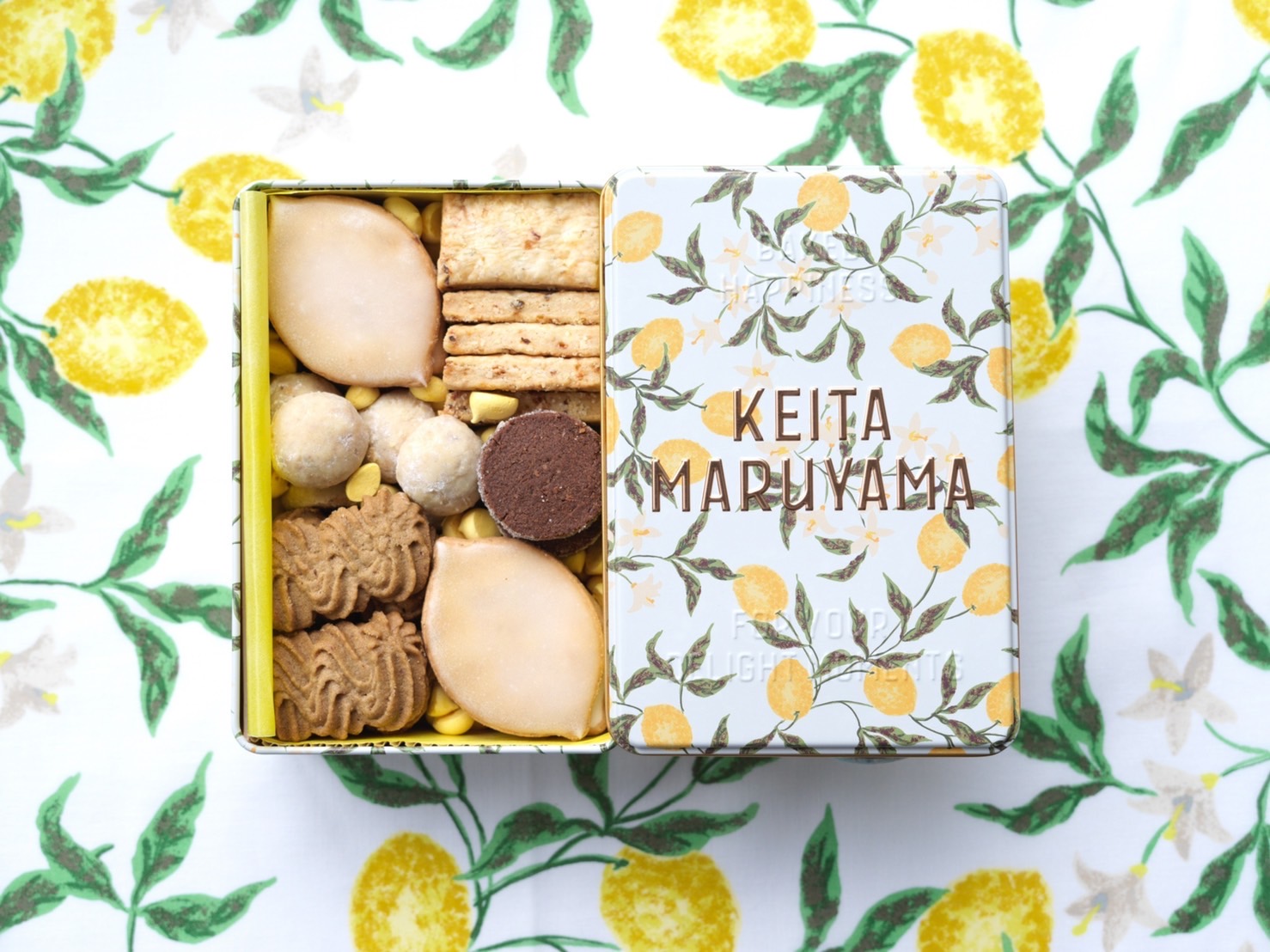 KEITA MARUYAMA オリジナルクッキー缶初夏の風を纏う 「Lemon」 が登場 ...