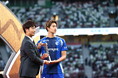天皇杯 JFA 第105回全日本サッカー選手権大会 FC町田ゼルビア 藤尾翔太選手に「SCO GROUP Award」を授賞
