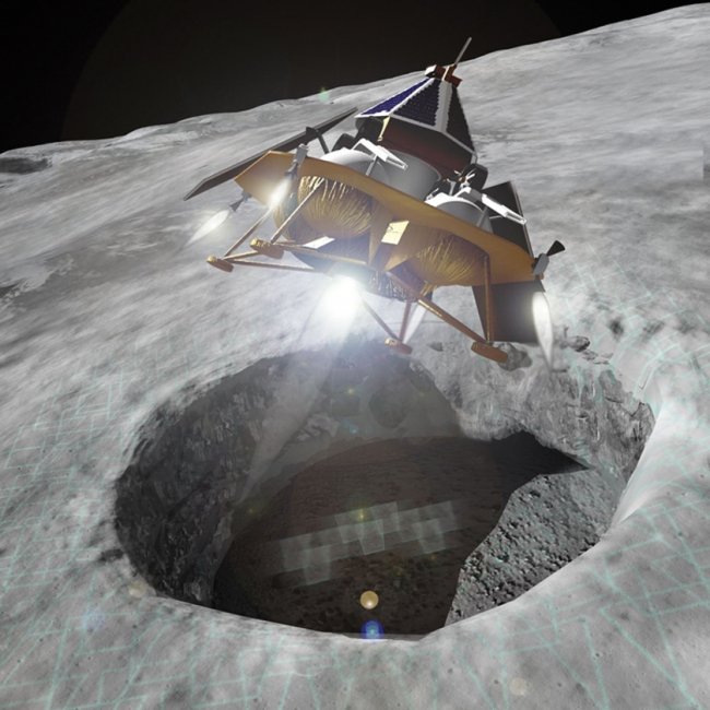 月着陸船のイメージ