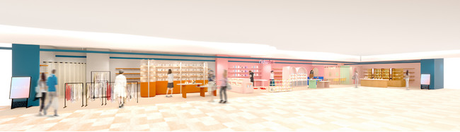 newme新宿マルイ店イメージ（newme提供）