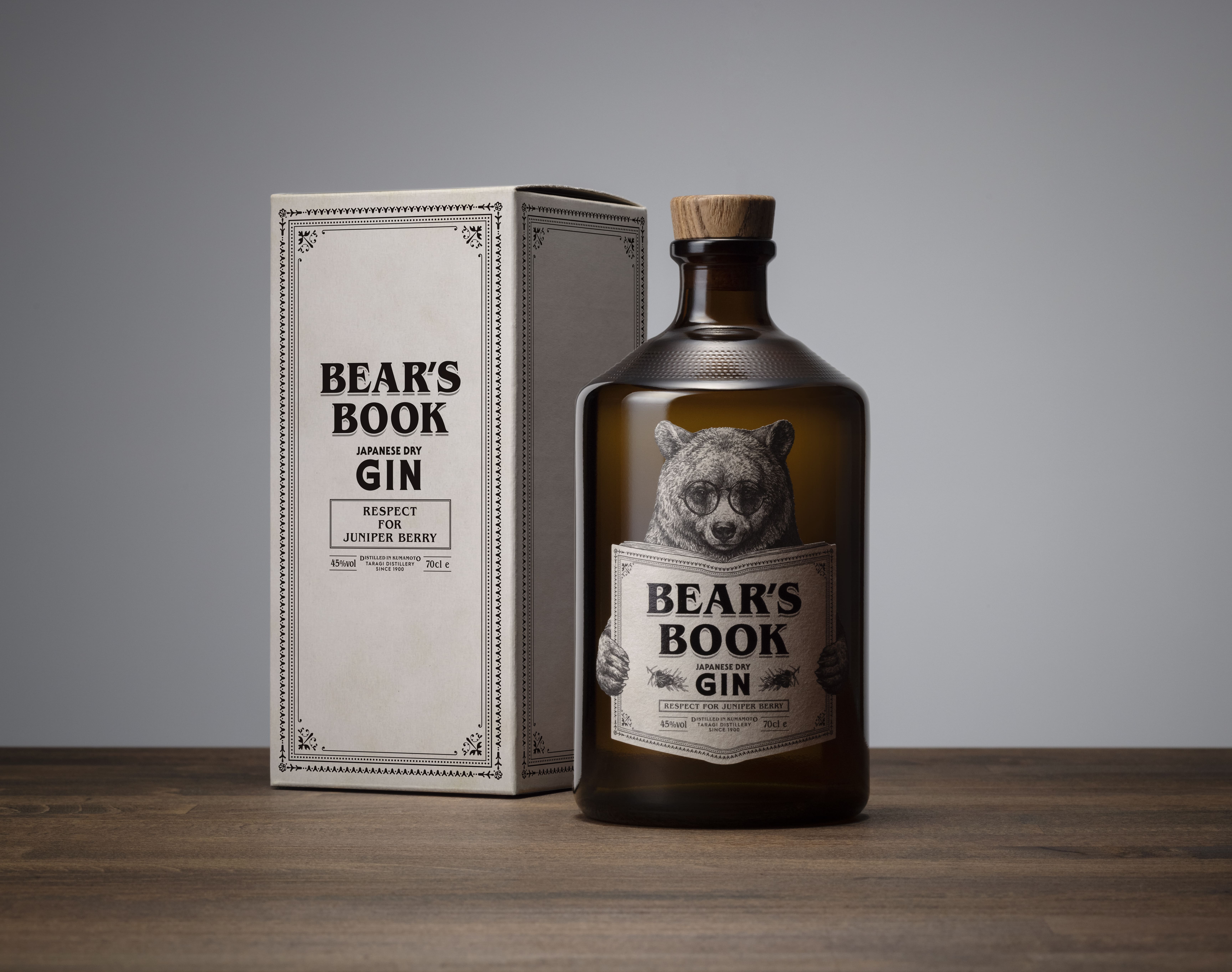 熊本”生まれの本格クラフトジン『BEAR'S BOOK』11月8日発売‼｜高橋酒造