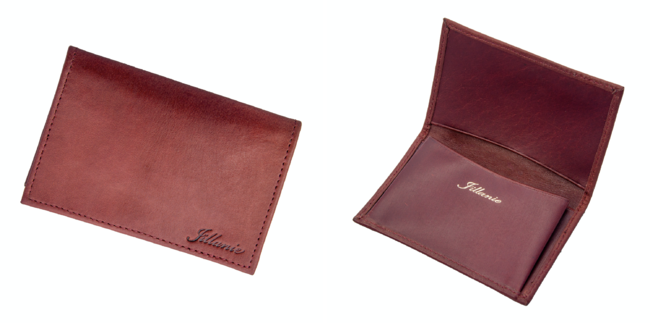Business Card Holder：Wine Red