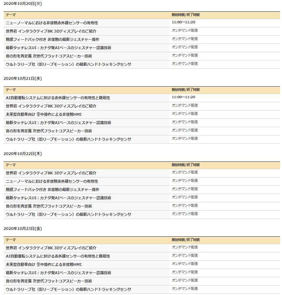 CEATEC 2020 ONLINEに出展【コーンズテクノロジー株式会社】