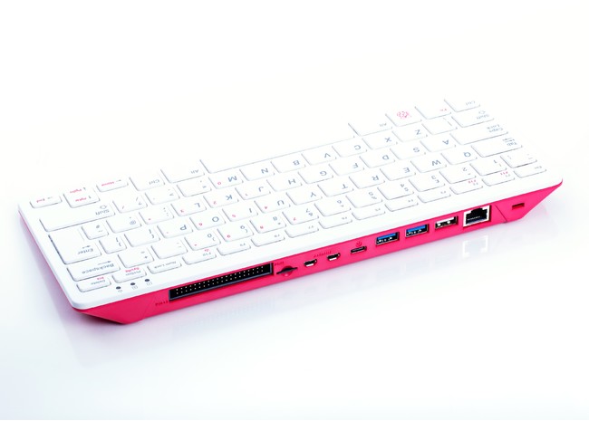【製品】Raspberry Pi 4を組み込んだキーボード型のパソコン「Raspberry Pi 400」が登場