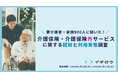 介護保険外サービス、理解は15％でも未経験層4割が利用意向──成長余地の大きな市場に