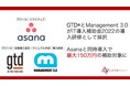 GTD®とManagement 3.0がIT導入補助金2022の導入研修として採択。Asanaと同時導入で最大150万円の補助対象に