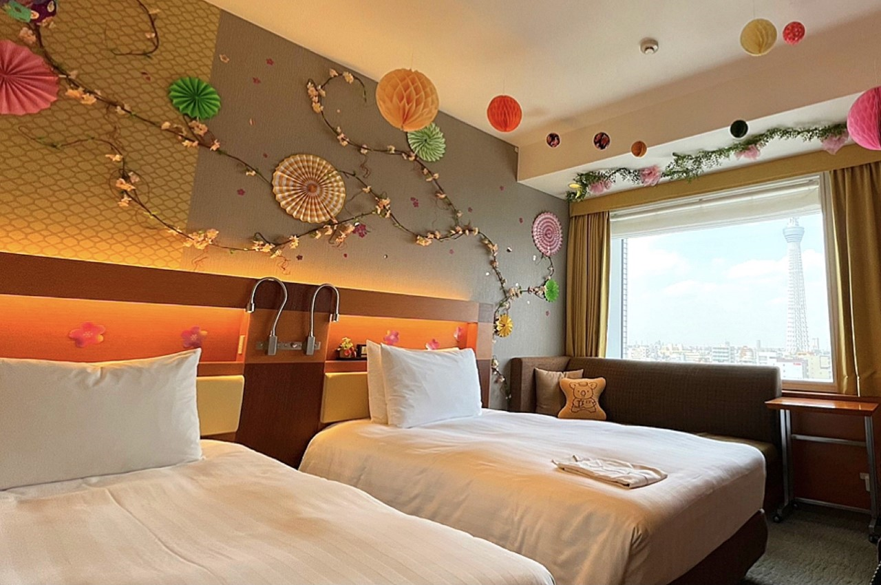 心弾む桜ルーム 彩りビュッフェで春を迎えた連動企画 株式会社ロッテシティホテルのプレスリリース