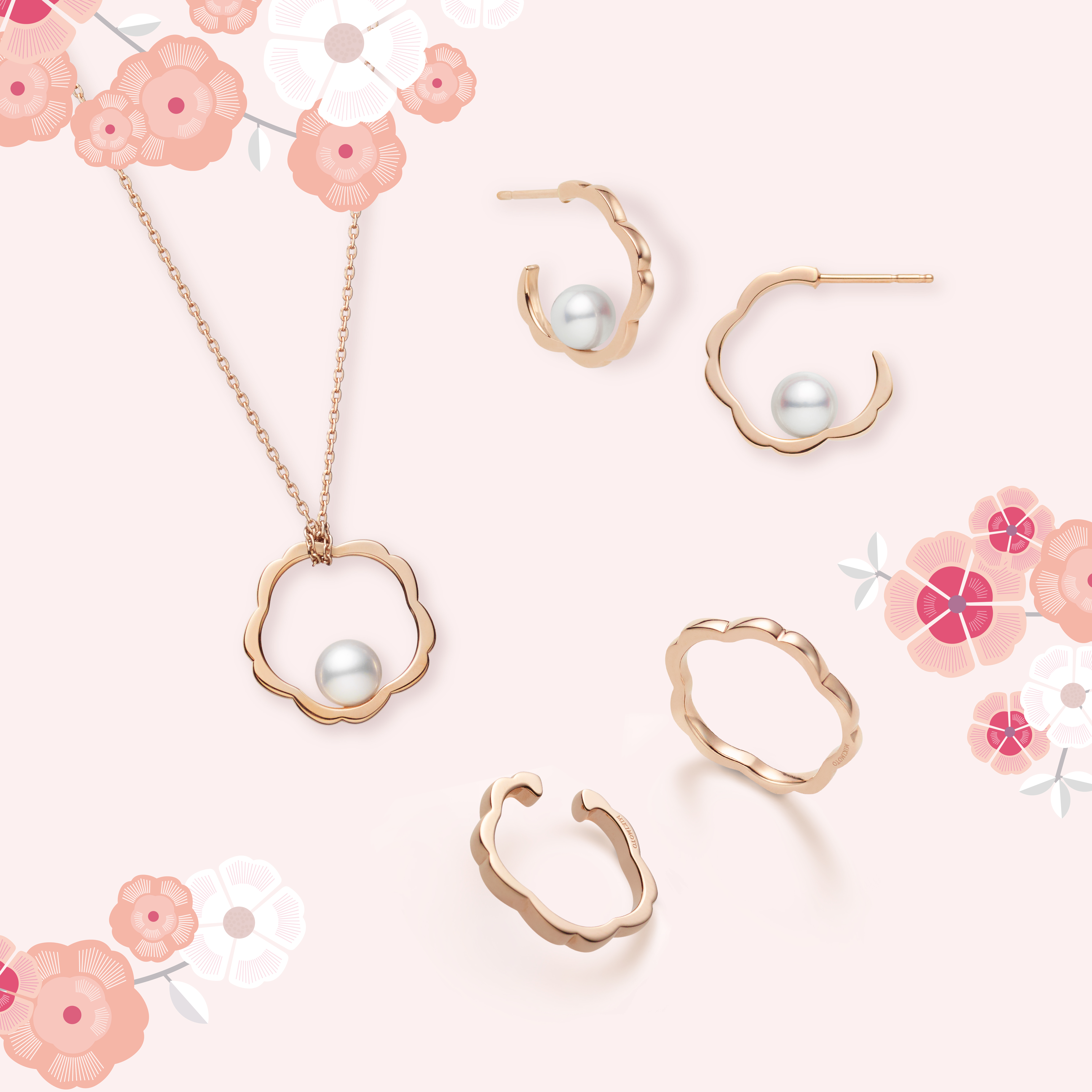 MIKIMOTO「チェリーブロッサム ウィーク」3月19日より国内直営店にて順次​開催｜株式会社ミキモトのプレスリリース