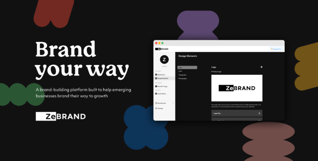 ZeBrandのビジョン・ブランドパーパスである『Brand your way』の実現に向け、オンラインブランドガイドライン生成などを支援するブランディングプラットフォームを日本企業向けに展開開始