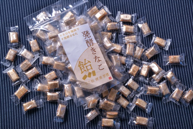 ニチモウグループの技術 開発力を結集した健康食品 第1弾 4月27日 火 美味しく カラダバランスの強い味方 発酵きなこ 飴 新発売 ニチモウ フーズ株式会社のプレスリリース