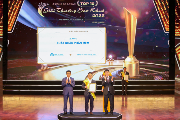 CMC Globalは、ITアウトソーシングサービス部門でTop10 Sao Khue 2022を受賞