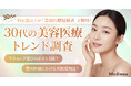 【30代の美容医療トレンド調査】美肌治療ニーズが拡大。選び方・情報源・費用感の実態が明らかに