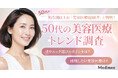 【50代の美容医療トレンド調査】美肌治療ニーズが拡大。選び方・情報源・費用感の実態が明らかに