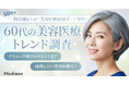 【60代の美容医療トレンド調査】美肌治療ニーズが拡大。選び方・情報源・費用感の実態が明らかに