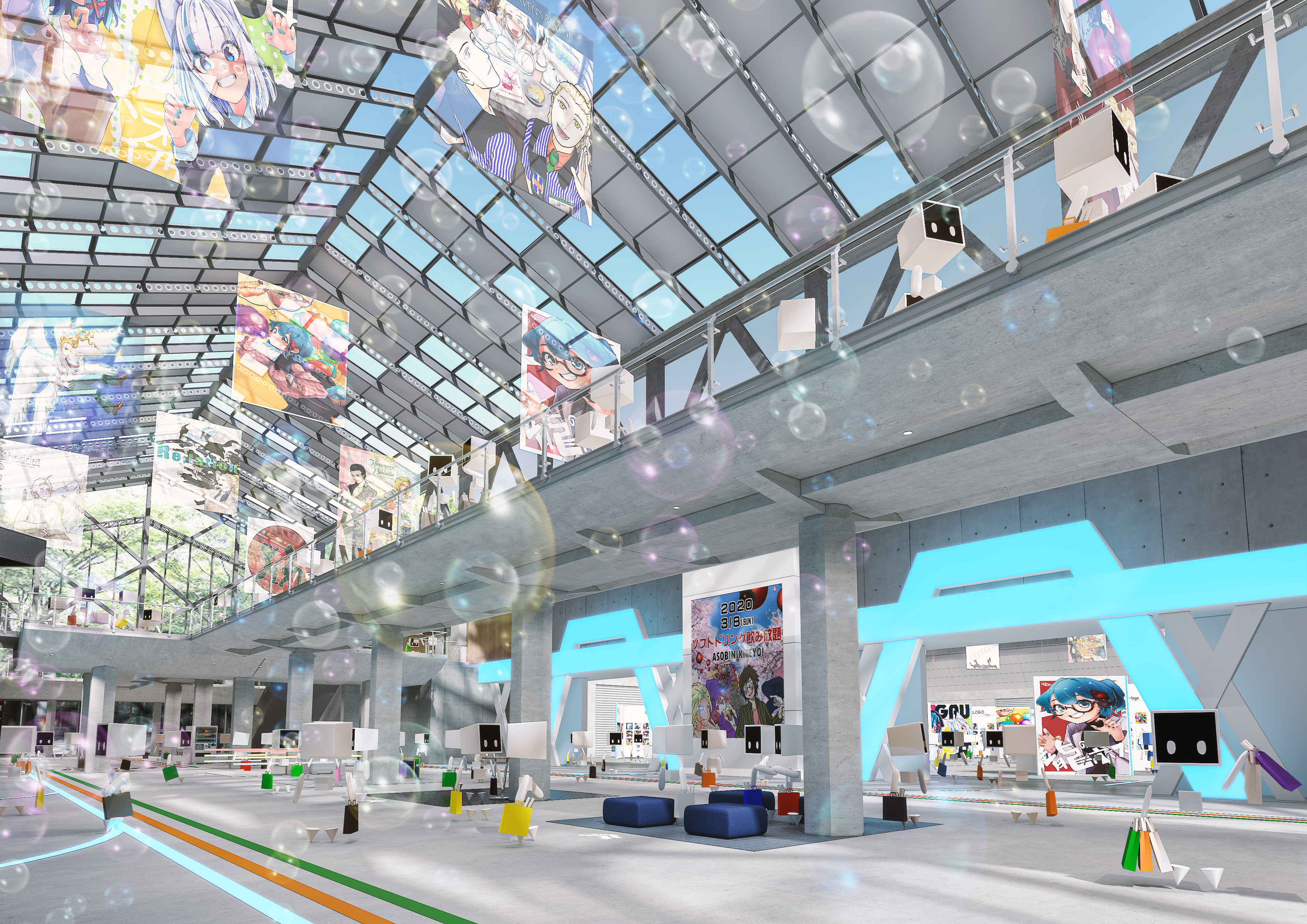 仮想空間上でアバターが会話できる Xd Space For Event で 初のバーチャル同人誌即売会が実現 Iceberg Theory Holdings 株式会社のプレスリリース