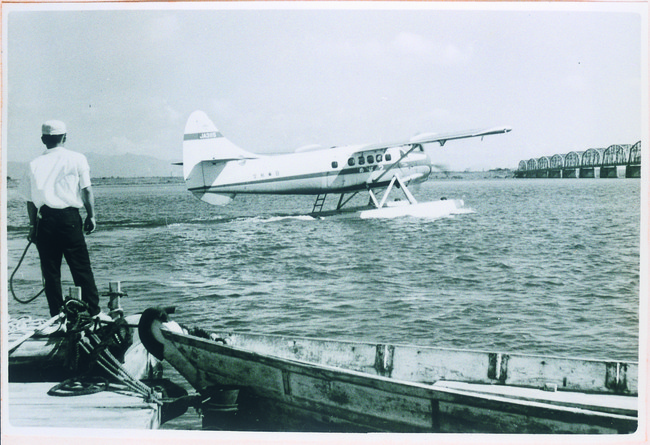 かつて、徳島県の吉野川河口付近に、飛行艇限定の水上飛行場が存在した