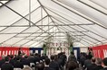 次世代の合成原薬製造棟建設プロジェクトの竣工式を実施