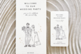 【韓国風デザイン招待状】結婚式のペーパーアイテムにトレンドの韓国風デザイン「kimoto」が登場♪
