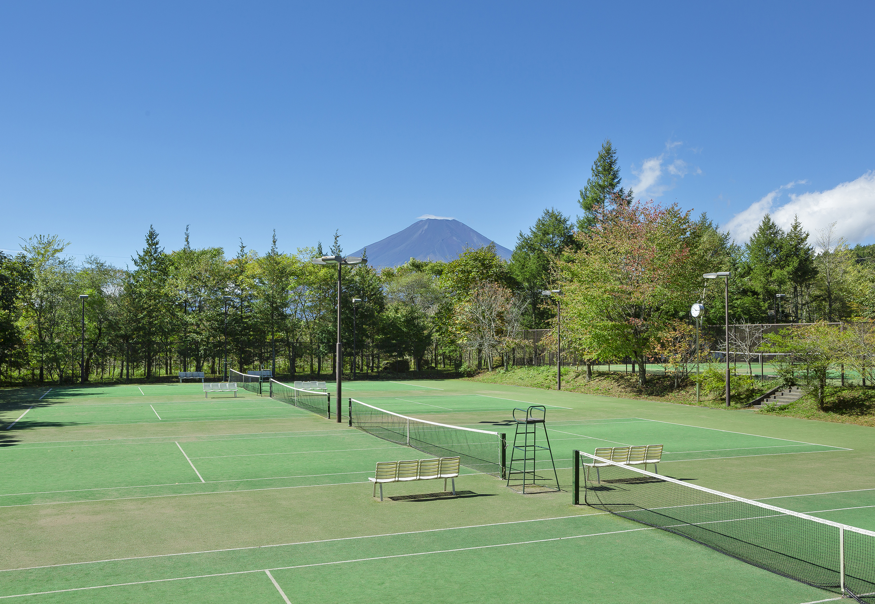 富士マリオットホテル山中湖 富士山を背景に 高原の秋風を感じながらテニスを楽しむ宿泊プラン Marriott Tennis Camp マリオットテニス キャンプ を発売 森トラスト ホテルズ リゾーツ株式会社のプレスリリース