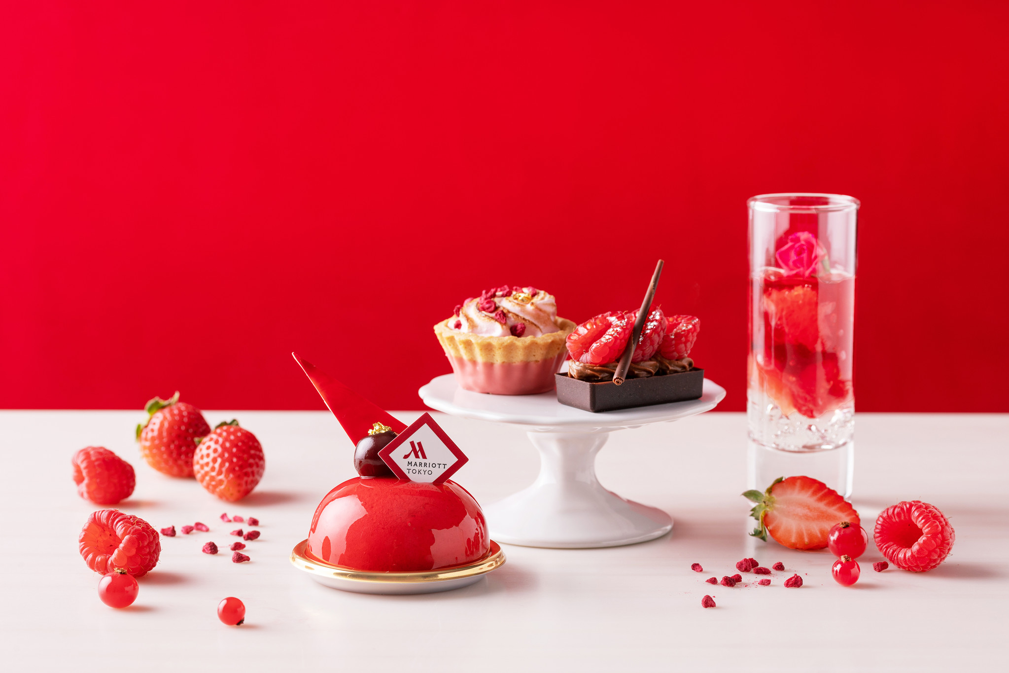 東京マリオットホテル Tokyo Red Afternoon Tea トウキョウ レッド アフタヌーンティー 森トラスト ホテルズ リゾーツ株式会社のプレスリリース