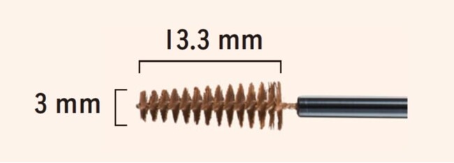 図2　ミクロブロウブラシ