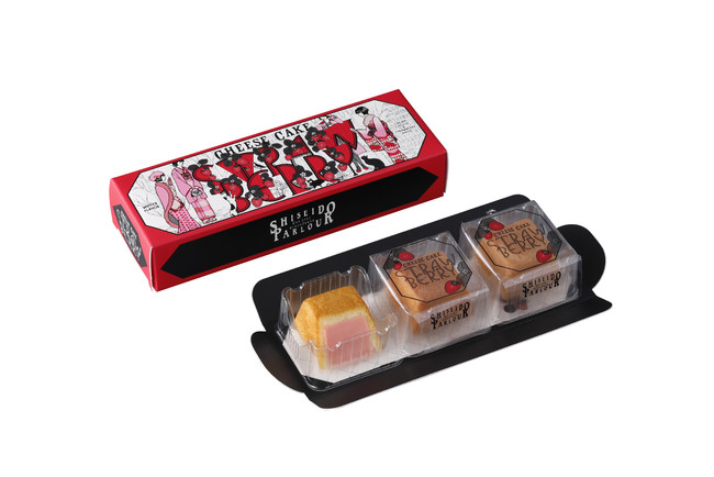 『冬のチーズケーキ（いちご）』3個入 999円（税込）