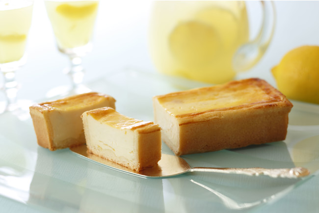 『夏の手焼きチーズケーキ（レモン）』イメージ