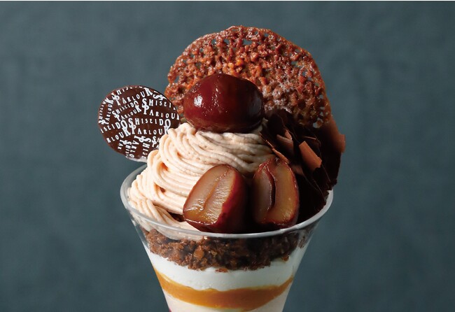 栗本来の味を楽しめるやさしい味わいの秋パフェ