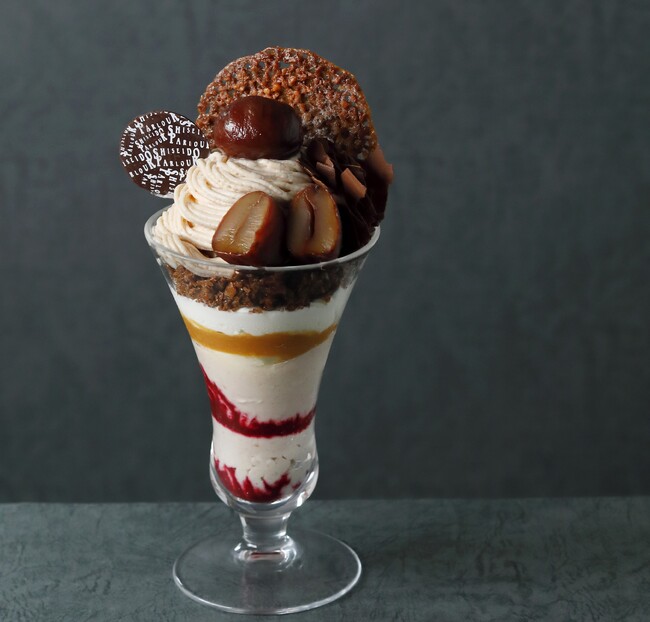 岐阜県産”美濃栗”のパフェ