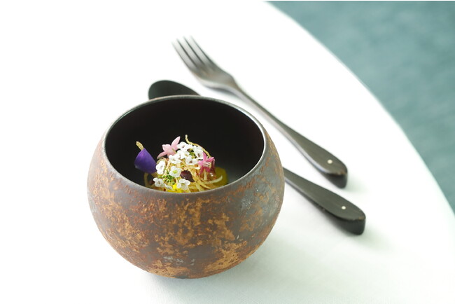 能田耕太郎のスペシャリテ「じゃがいものスパゲッティー」ヴィーガン版 能田耕太郎のスペシャリテ「じゃがいものスパゲッティー」ヴィーガン版