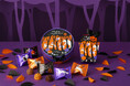 資生堂パーラーの「ハロウィンショコラ」が9月1日に発売!夜のパーティに向かう動物たちが描かれたパッケージ