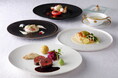 2025年を締めくくるシェフのおすすめコース、「資生堂パーラー 銀座本店レストラン」の12 月限定メニューを展開