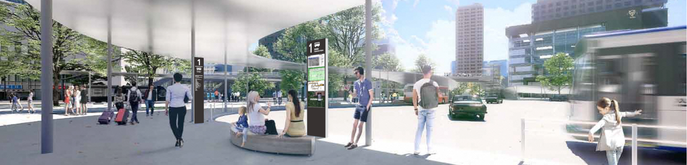 スマートバス停 いよいよ本格導入フェーズへ 熊本駅前に９カ所導入決定 株式会社ye Digitalのプレスリリース