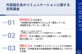 【外国籍社員のコミュニケーションに関する実態調査】 一緒に働く会社員の6割以上が、外国籍社員の「孤独感」を懸念、その要因とは?