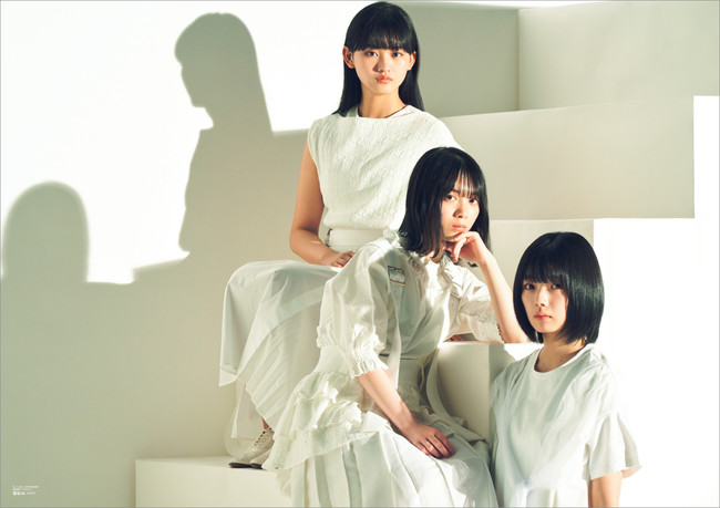 「B.L.T.2021年1月号」別冊付録 ： 森田ひかる＆藤吉夏鈴＆山﨑天（櫻坂46）両面超ビッグポスター