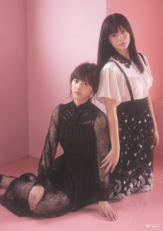 欅坂46・渡邉理佐＆田村保乃が「B.L.T.9月号」表紙に!! 「欅に入る前