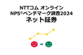 ネット証券を対象にしたNPS®ベンチマーク調査2024の結果を発表。NPSおすすめランキング1位は4年連続でSBI証券