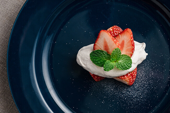 苺のマッシュルームロマノフ