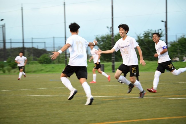 2020年度から加盟した神奈川県社会人サッカーリーグ3部の開幕戦(9月19日)に3-1で勝利を収めた江の島FC